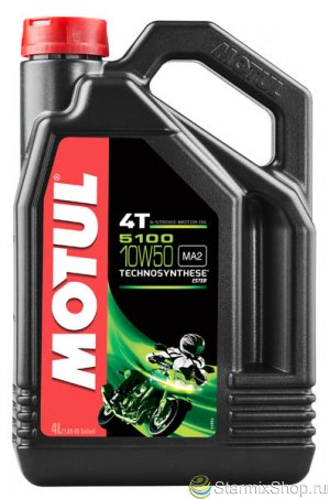 Моторное масло MOTUL 5100 4T SAE 10W50 (4 л.) 