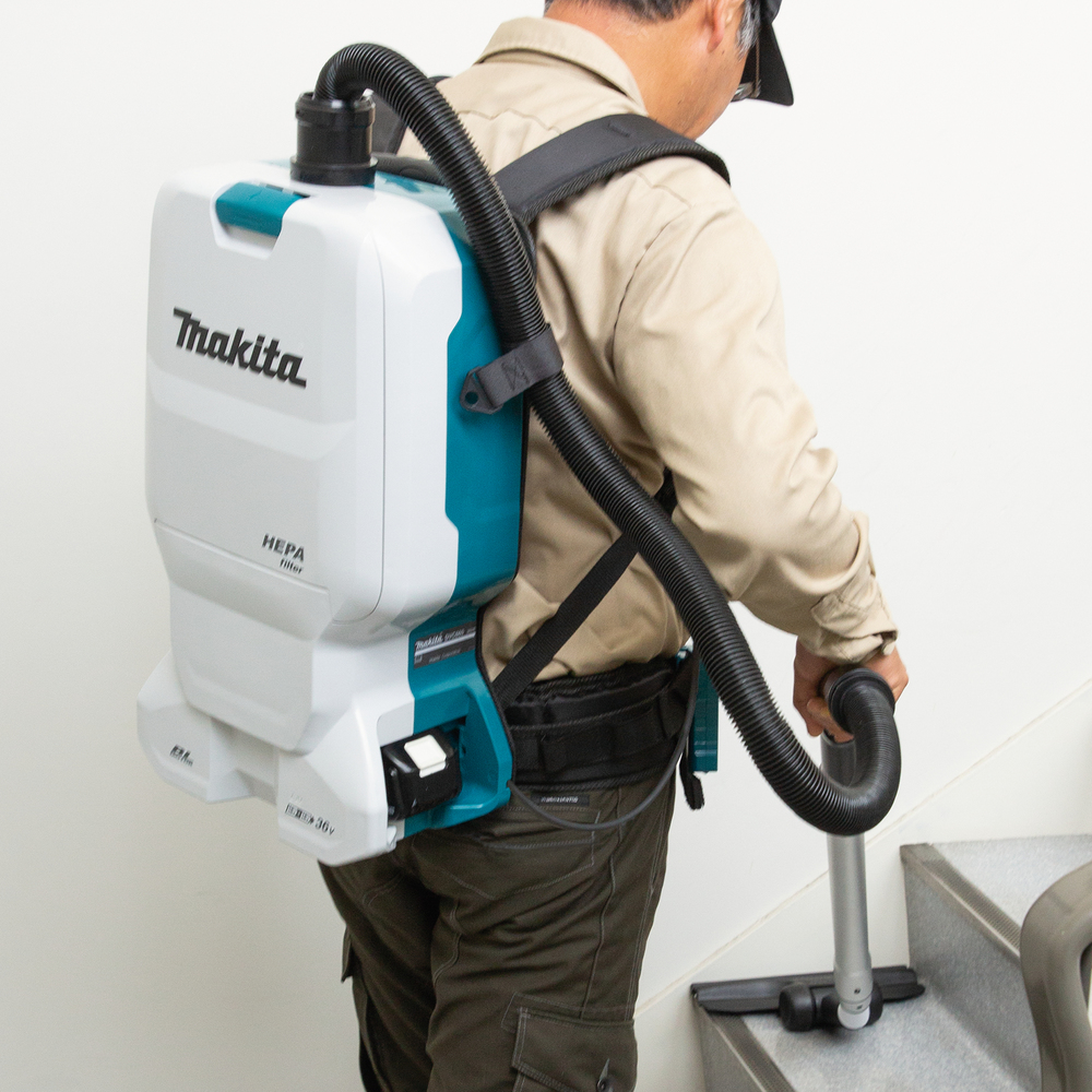 Пылесос ранцевый аккумуляторный Makita DVC660Z LXT 18В X2,  11 кПа, 6 л, без акб и ЗУ