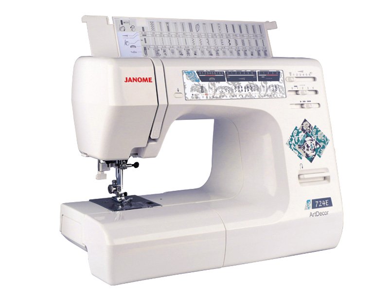 Электронная швейная машина Janome ArtDecor 724E