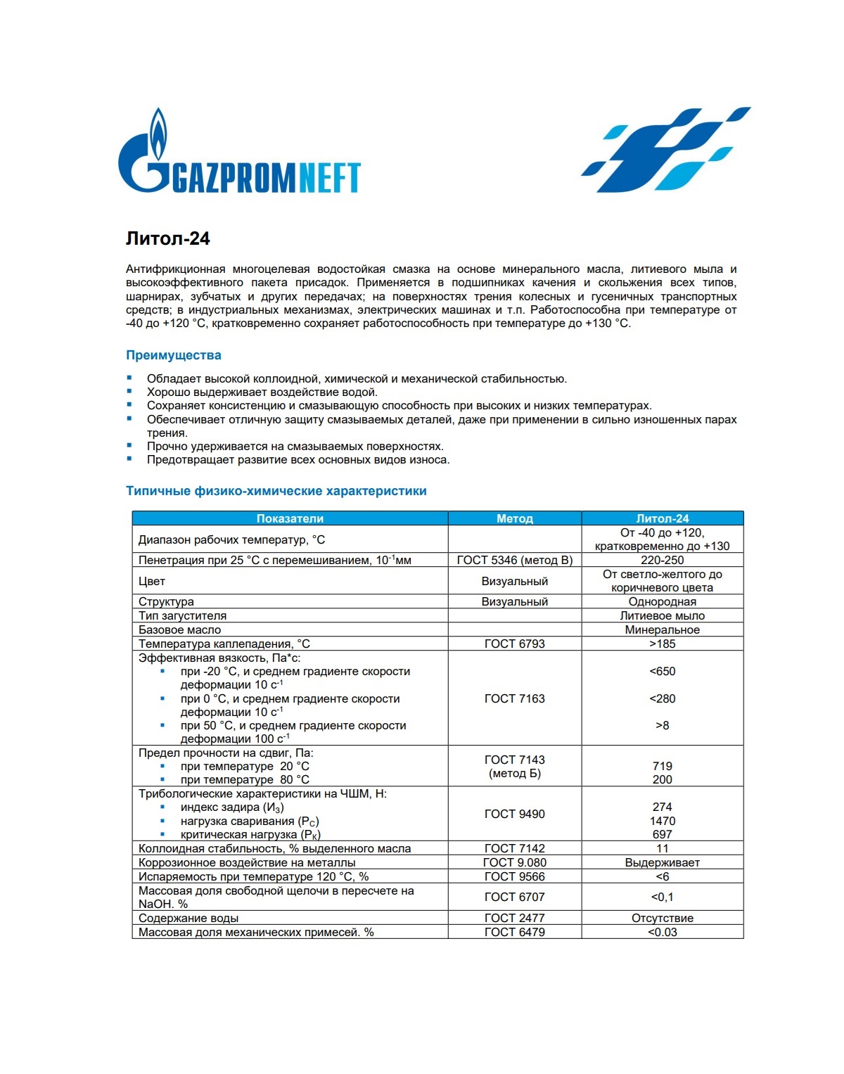 Смазка Gazpromneft Литол-24 дой-пак 300г