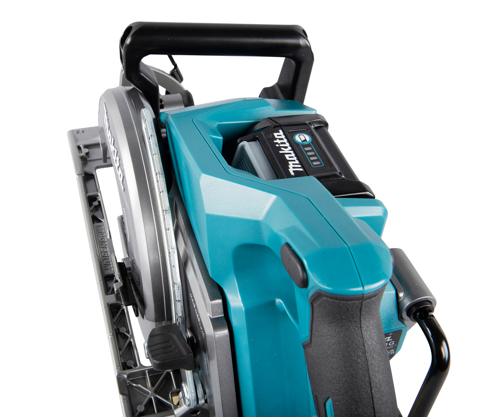 Пила дисковая аккумуляторная с задней рукояткой Makita RS001GZ XGT 40В, 185 мм, 6400 об/мин, без акб и ЗУ