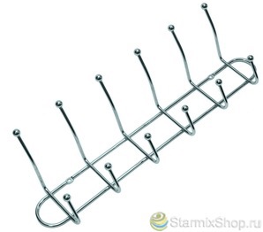 Крючки на планке 6 шт С206