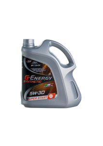 Моторное масло G-Energy Synthetic Super Start 5W-30 4л