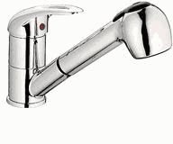 СМЕСИТЕЛЬ ДЛЯ КУХНИ LEDEME L6002-B, ВЫТЯГИВАЮЩАЯСЯ ЛЕЙКА