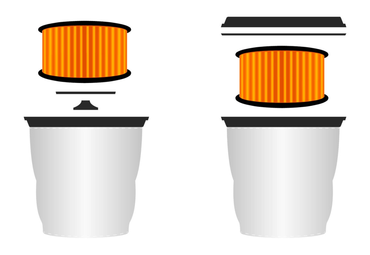Пылесос промышленный для сбора мелкодисперсной пыли TCX– 75 P HIGH FILTRATION 380V (008.002 HF)