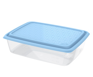 Контейнер универсальный «Гурман» 2,7 л (СВЧ/Заморозка) (266х198х75 мм)