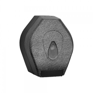 Диспенсер туалетной бумаги MINI MERIDA UNIQUE GLAMOUR BLACK LINE BUH269