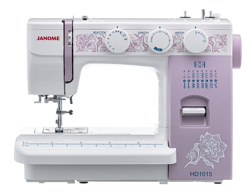Электромеханическая швейная машина Janome HD1015