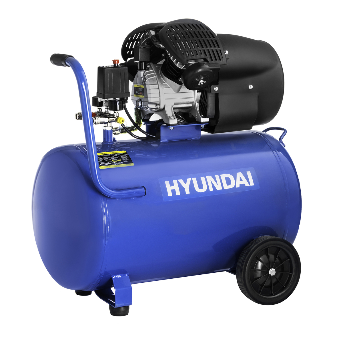 Компрессор масляный HYUNDAI HYC 40100 поршневой, коаксиальный (прямой) привод