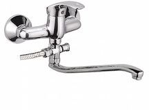 СМЕСИТЕЛЬ ДЛЯ ВАННЫ И ДУША LEDEME L2136, ДЛИННЫЙ ИЗЛИВ L30S