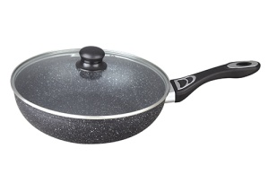 Сковорода BEKKER BK-3768 26см с крышкой