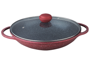 Сотейник BEKKER 32см SCHWARZMARBEL		