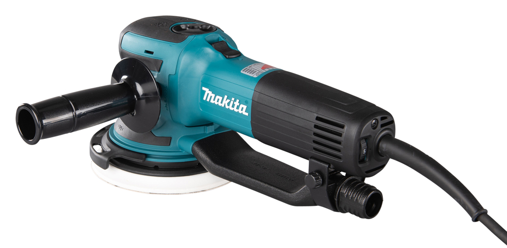 Эксцентриковая шлифовальная машина электрическая Makita BO6050J 750 Вт, 150 мм, 1600-6800 об/мин