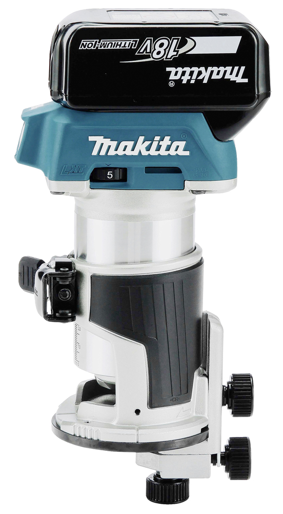 Фрезер кромочный аккумуляторный Makita DRT50Z LXT 18В, 6/8 мм, без акб и ЗУ