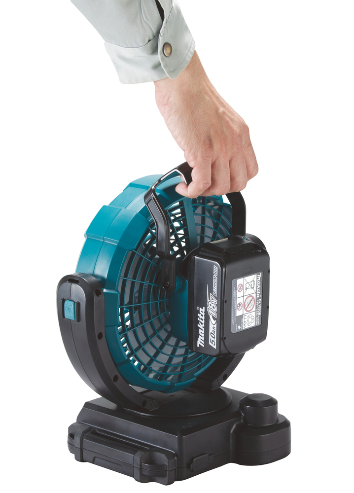 Вентилятор аккумуляторный Makita DCF102Z  LXT 14,4/18В, 4,6 м3/мин, без акб и ЗУ
