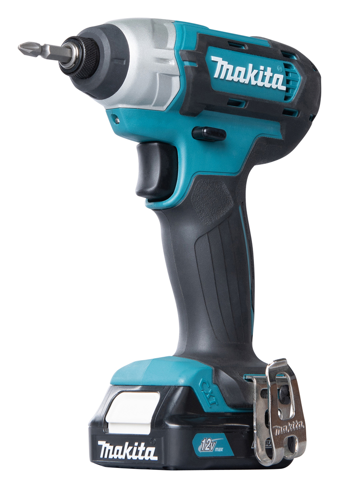 Шуруповерт ударный аккумуляторный Makita TD110DWAE CXT 10.8В, 2х2.0 Ач, 110 Нм, 2600 об/мин