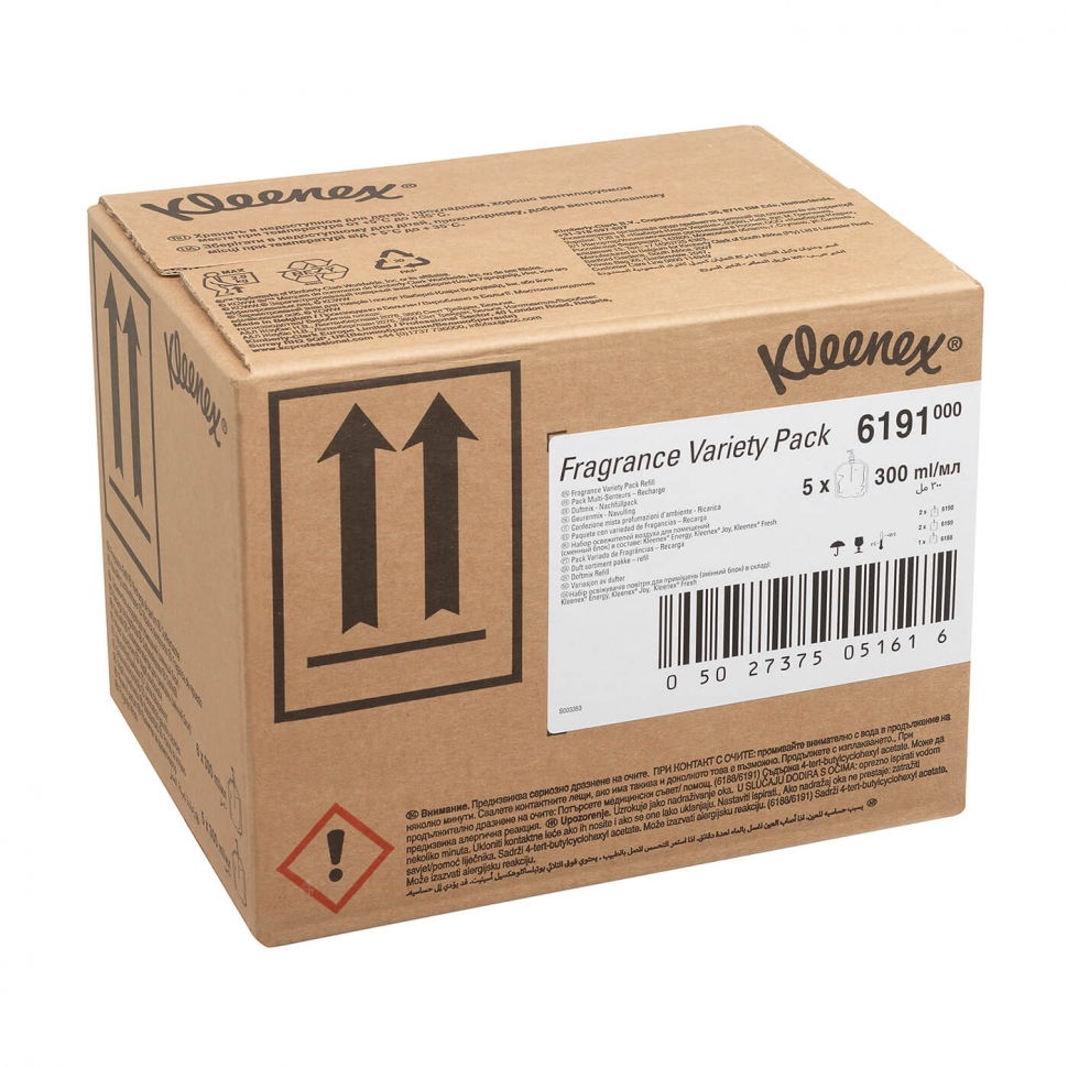 Сменный блок освежителя Kimberly-Clark 6191, ассорти (6188 - 1 шт., 6189, 6190 - по 2 шт.)
