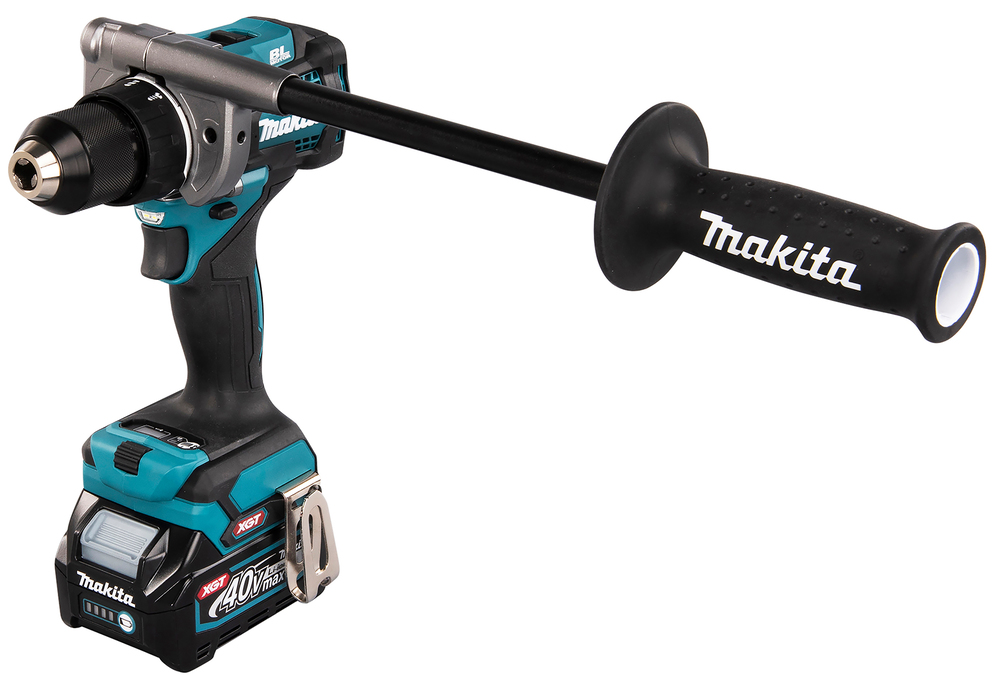 Дрель-шуруповерт аккумуляторная Makita DF001GD201 XGT 40В, 2х2.5 Ач Li-ion, 140 Нм, 2600 об/мин