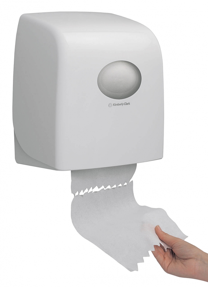 Диспенсер для бумажных полотенец Kimberly-Clark AQUARIUS SLIMROLL 6953