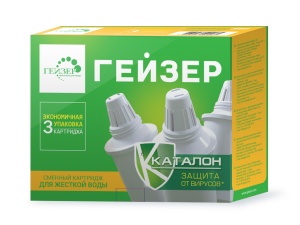 Набор сменных фильтрующих модулей (3шт) для жесткой воды 502