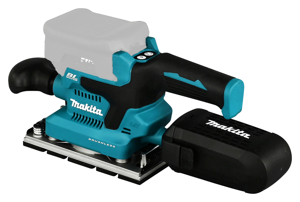 Вибрационная шлифмашина аккумуляторная Makita DBO380Z LXT 18В, 12000 об/мин, без акб и ЗУ
