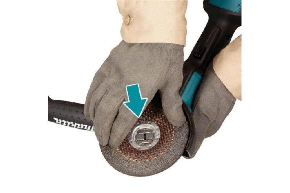 Угловая шлифмашина аккумуляторная Makita DGA469Z LXT 18В, 115 мм, 3000-8500 об/мин, без акб и ЗУ