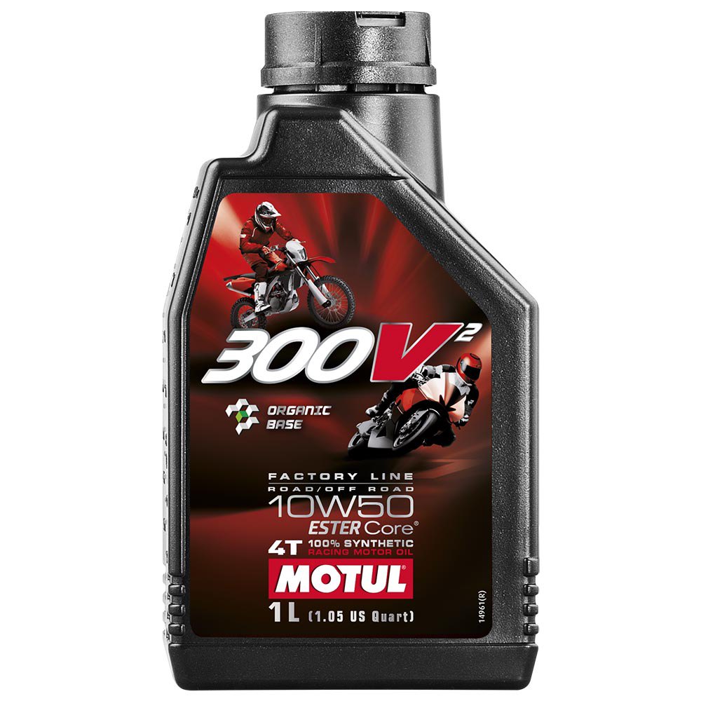 Масло моторное MOTUL 300V2 4T FACTORY LINE 10W50 (1л)