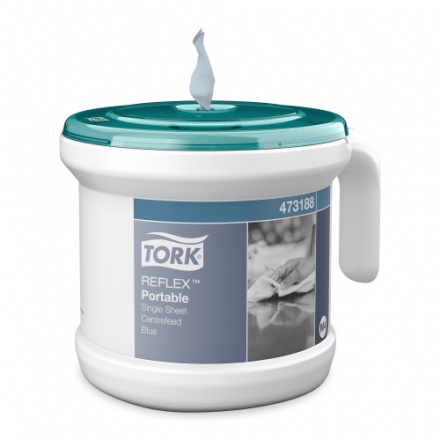 473186 Переносной диспенсер Tork Reflex с центральной вытяжкой