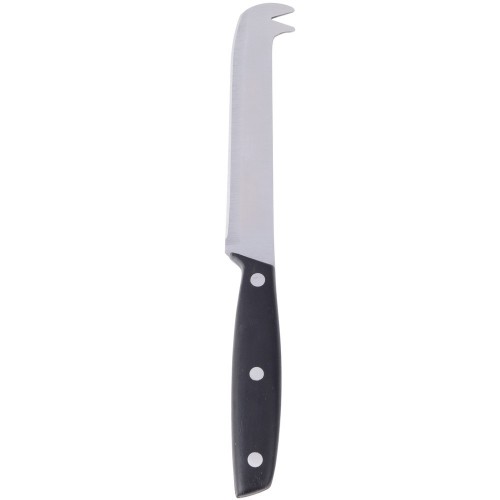 Набор из 6 ножей для сыра, черная рукоять ПОМ