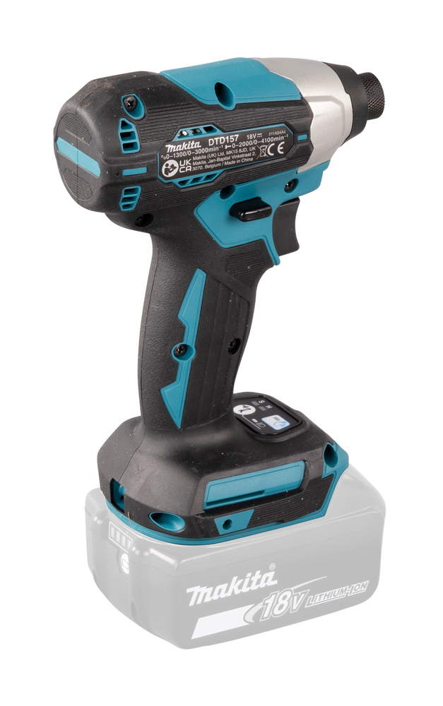 Шуруповерт ударный аккумуляторный Makita DTD157Z LXT 18В, 140 Нм, 3000 об/мин, без акб и ЗУ