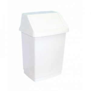 Корзина пластиковая MERIDA с поворотной крышкой, 9 л B8A