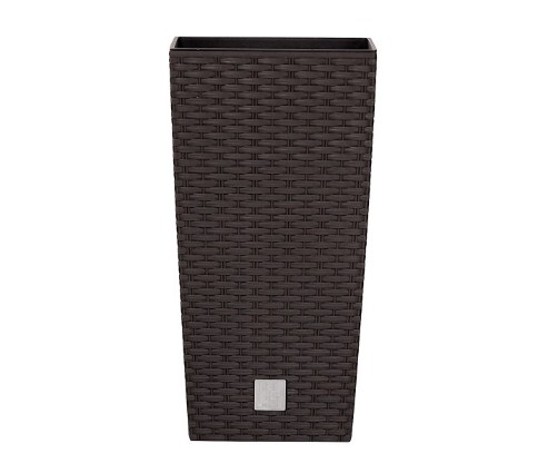 Кашпо для цветов Prosperplast Rato Square 49+21л, венге