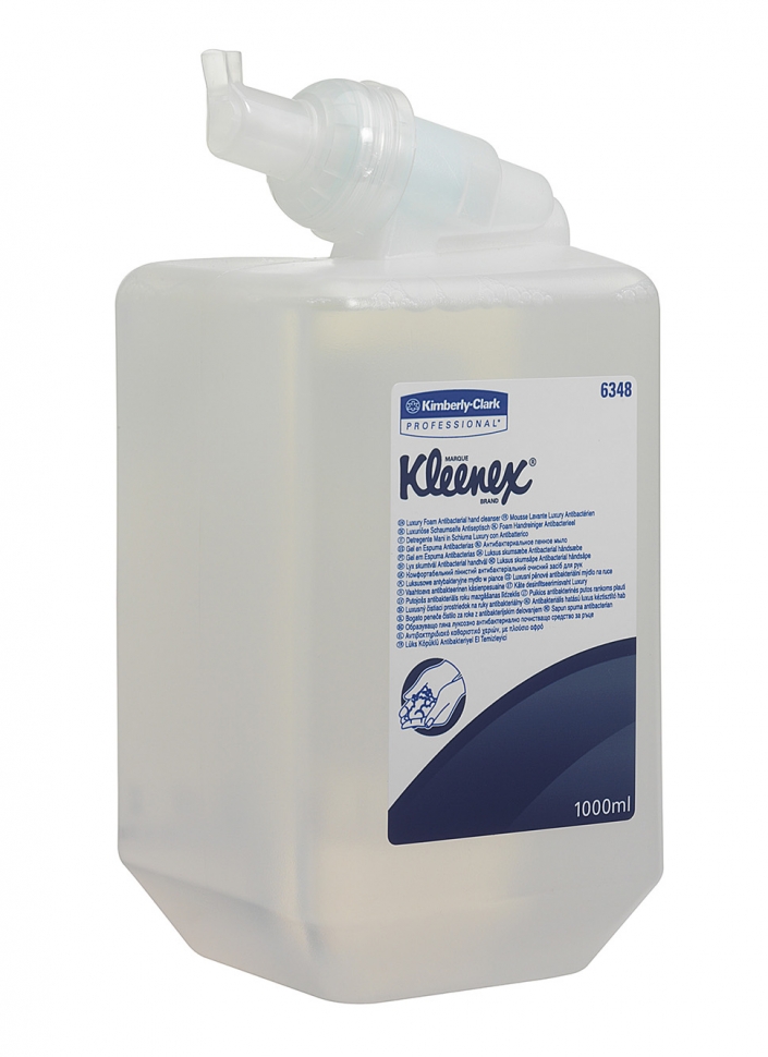 Жидкое мыло пенное в кассетах Kimberly-Clark 6348 антибактериальное