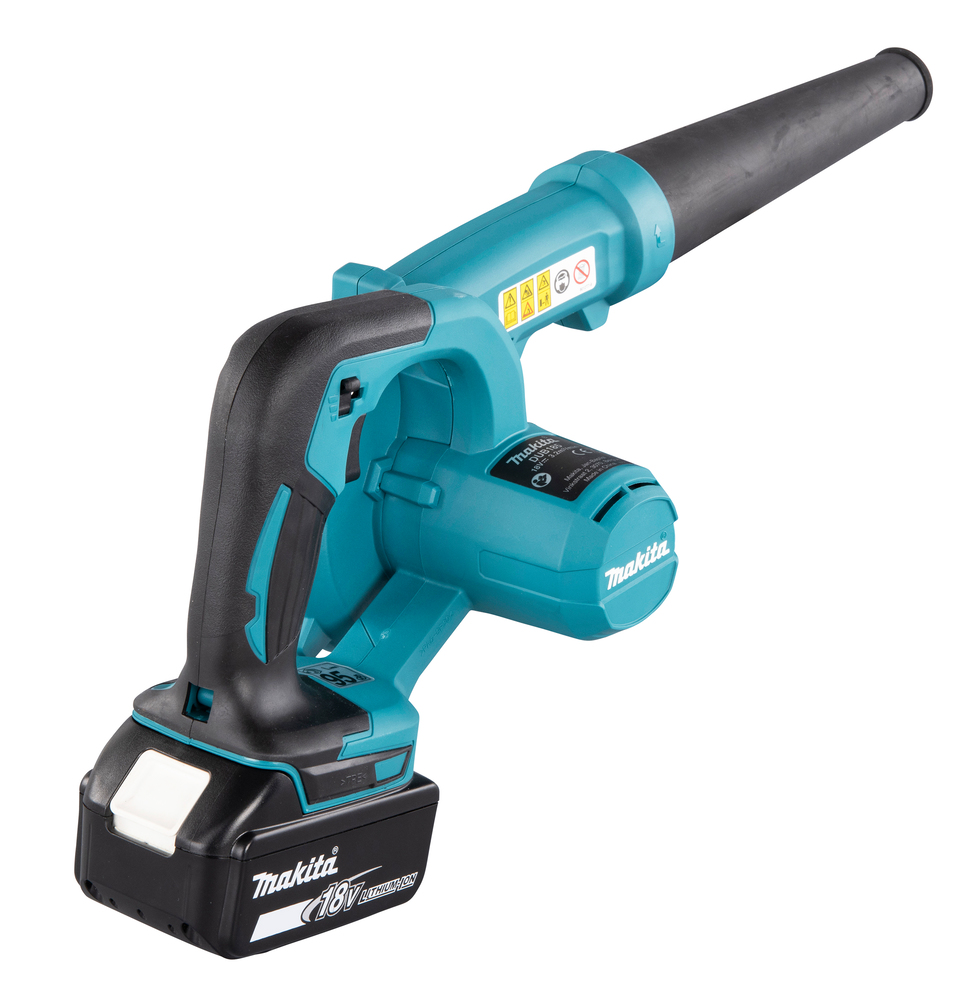 Аккумуляторная воздуходувка Makita DUB186Z LXT 18В, 3 скорости, 3,1 м³/мин, 52 м/с, длинная насадка, без акб и З/У