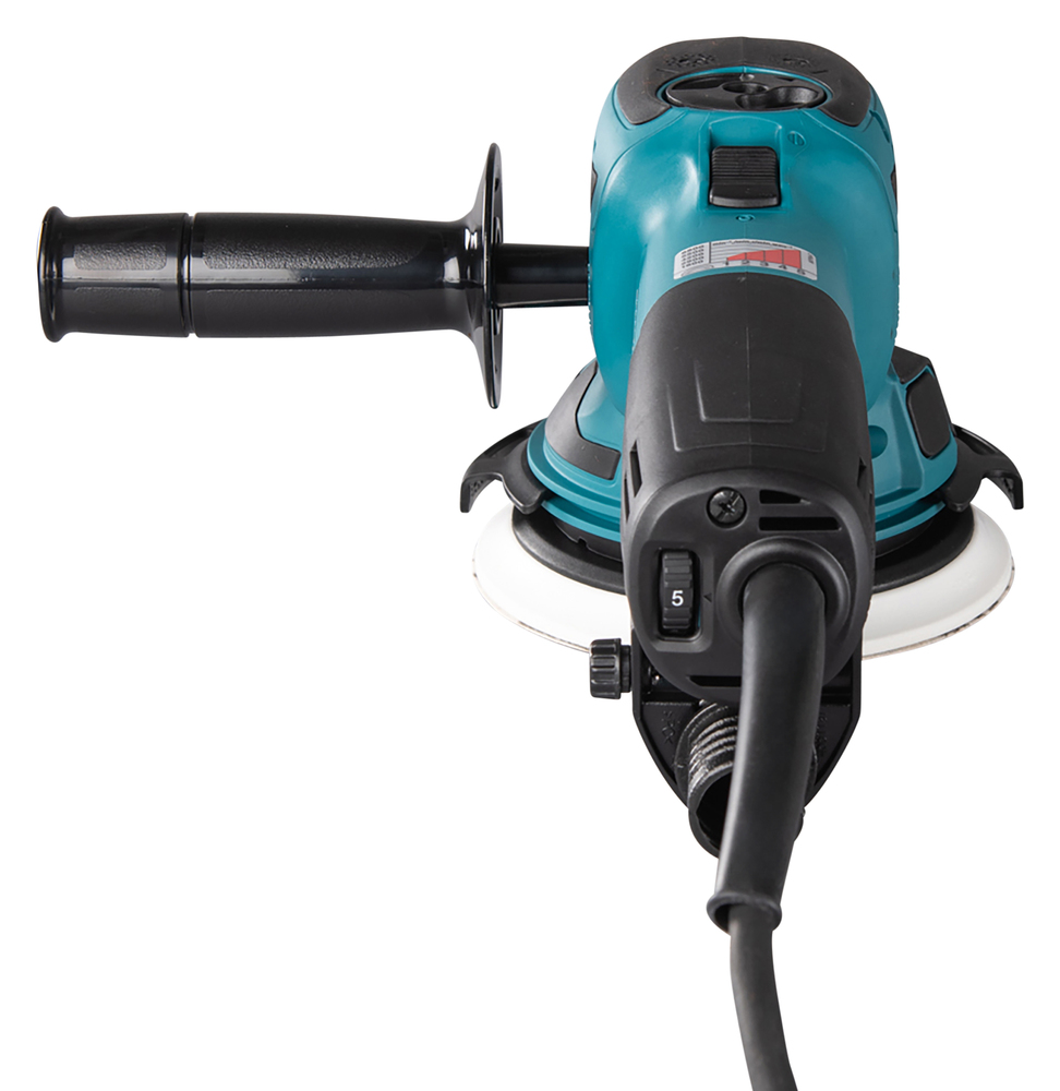 Эксцентриковая шлифовальная машина электрическая Makita BO6050J 750 Вт, 150 мм, 1600-6800 об/мин