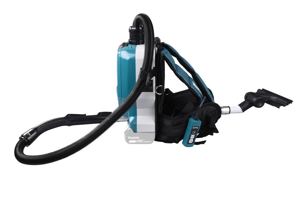 Пылесос ранцевый аккумуляторный Makita DVC261ZX11 LXT 18В X2, 110 мбар, 2 л, без акб и ЗУ