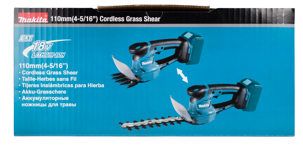 Ножницы аккумуляторные для травы Makita DUM111SYX LXT 18В, 1х1.5 Ач (BL1815N, DC18SD)