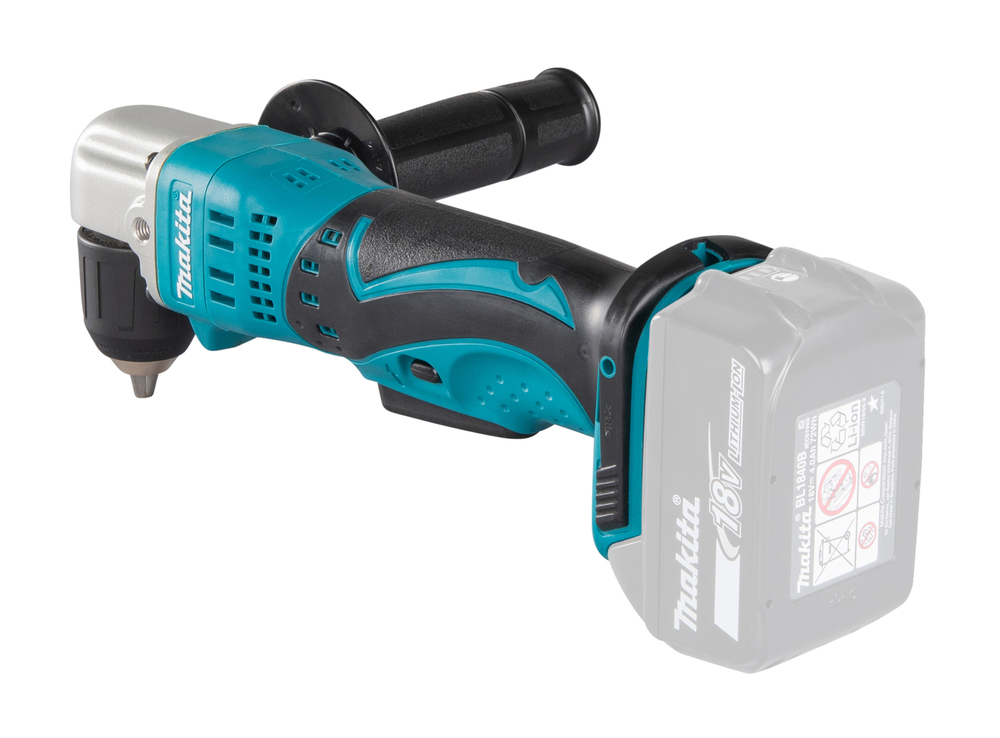 Угловая дрель безударная аккумуляторная Makita DDA351Z LXT 18В, 13,5 Нм, 0 – 1800 об/мин, без акб и ЗУ