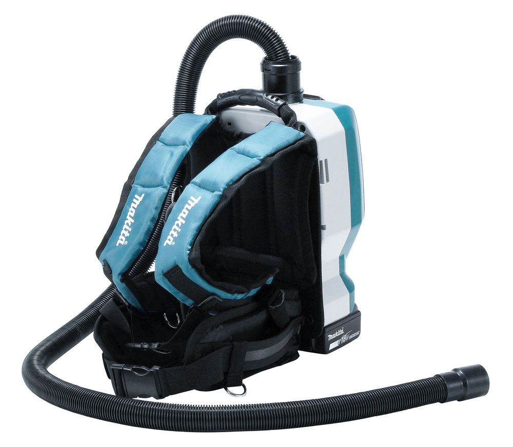 Пылесос ранцевый аккумуляторный Makita DVC265ZXU LXT 18В X2,  11 кПа, 2 л, без акб и ЗУ