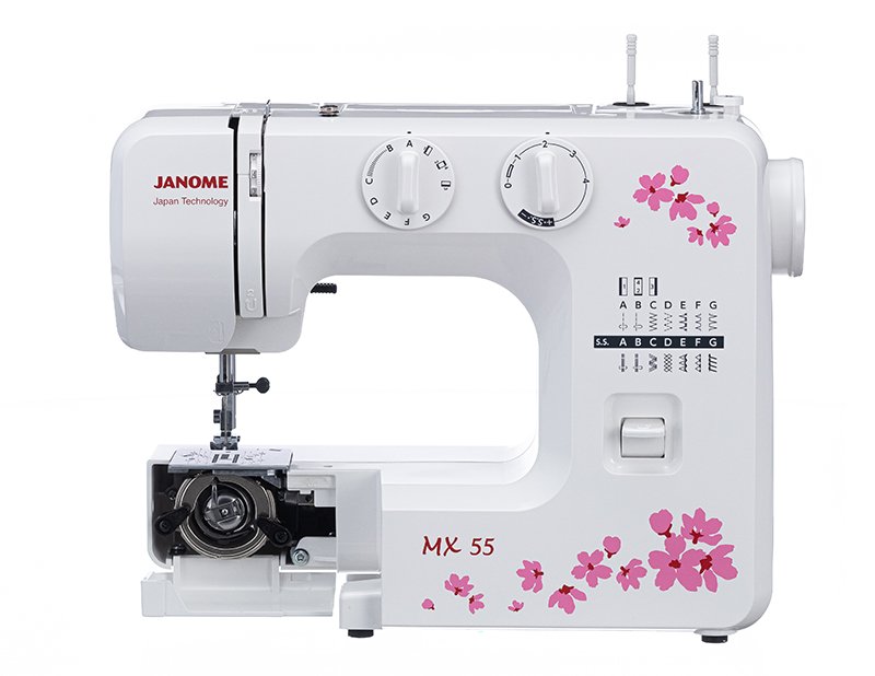 Электромеханическая швейная машина Janome MX 55