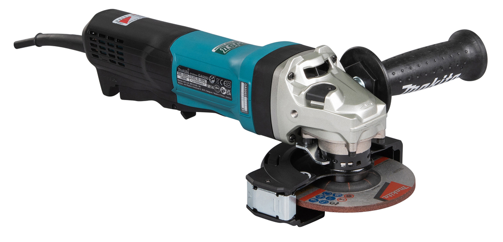 Угловая шлифовальная машина электрическая Makita GA5093X01 1900 Вт, 125 мм, 2800-11500 об/мин