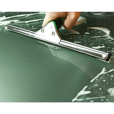 Сгон (склиз) для мытья окон «ErgoTec» c жесткой резинкой