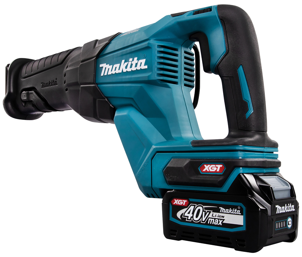 Пила сабельная аккумуляторная Makita JR001GM201 Li-ion, 40В, XGT, 32 мм, 0 - 3000 об/мин