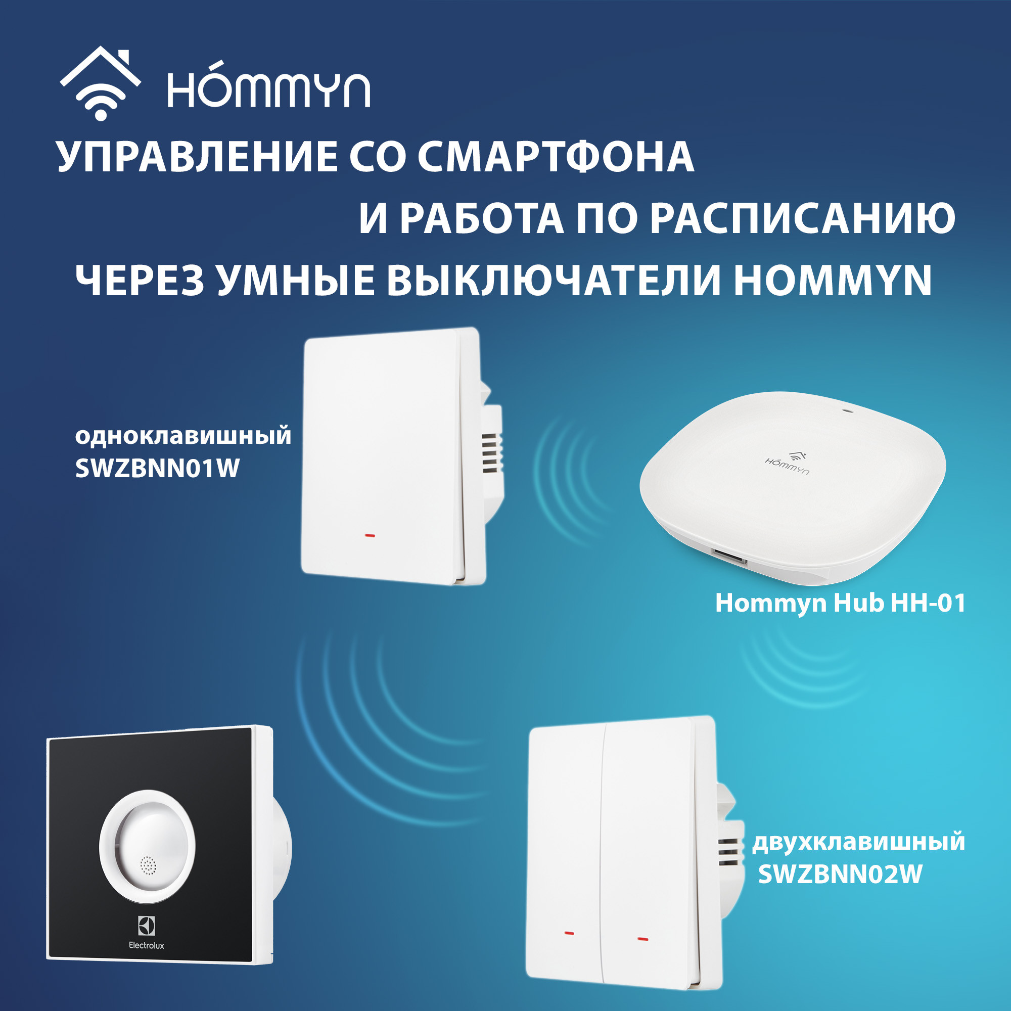 Вентилятор вытяжной Electrolux серии Rainbow EAFR-100 black