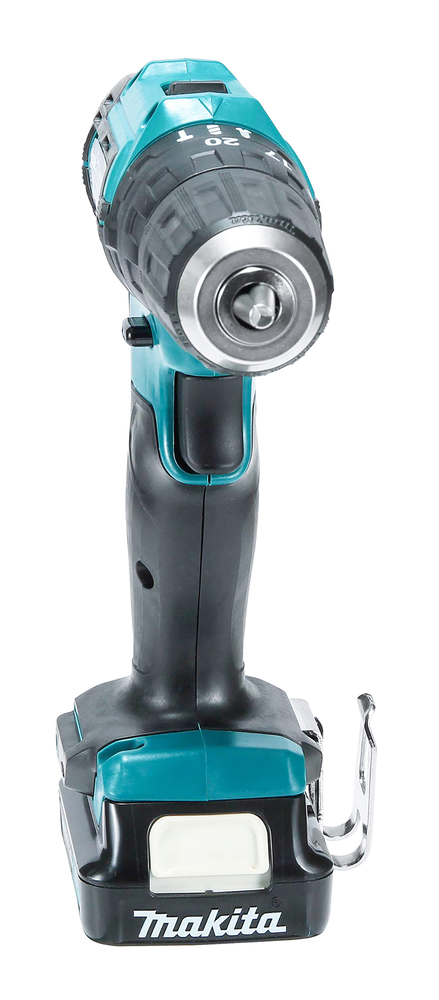Ударная дрель-шуруповерт аккумуляторная Makita HP333DWME CXT 12В, 2х4.0 Ач, 30 Нм, 1700 об/мин