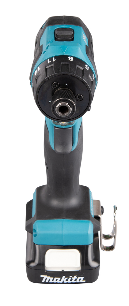 Дрель-шуруповерт аккумуляторная Makita DF032DWME CXT 10.8В, 2х4.0 Ач Li-ion, 35 Нм, 1500 об/мин