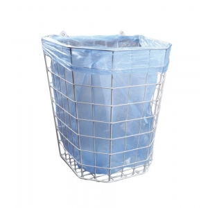 Корзина для использованных бумажных полотенец MERIDA сетчатая подвесная 22 л B1A