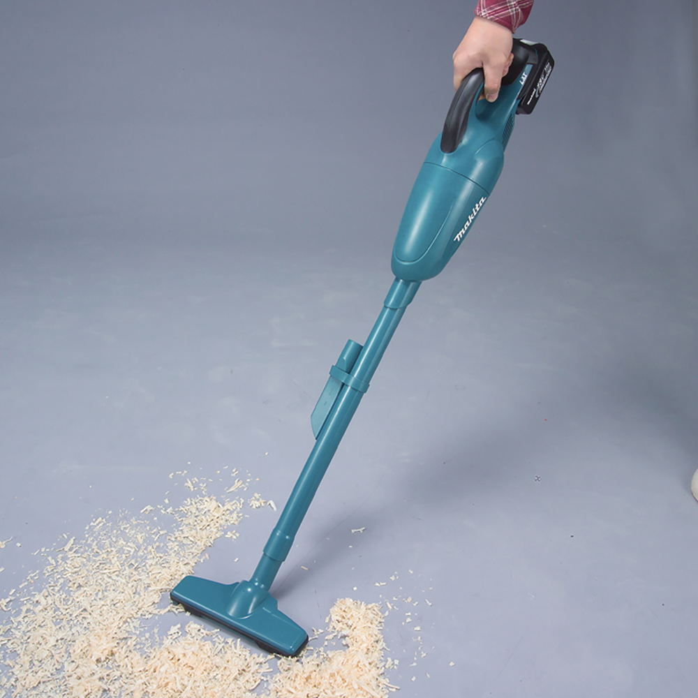 Пылесос аккумуляторный Makita DCL180Z 18В, 1300 л\м, 36 мбар, 0.65 л, без акб и ЗУ