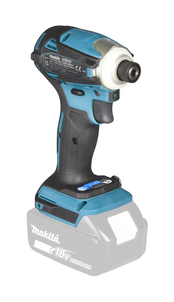 Шуруповерт ударный аккумуляторный Makita DTD172Z LXT 18В, 180 Нм, 3600 об/мин, без акб и ЗУ