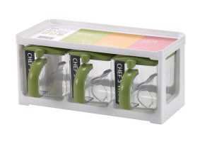 Набор контейнеров для хранения специй 3 в 1